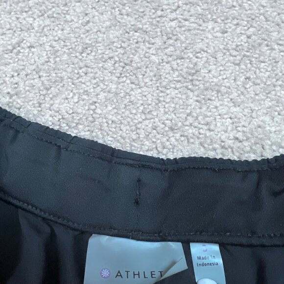 Athleta Shorts Women’s Black Size Small Elastic Waist Drawstring Pockets - Picture 9 of 13